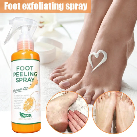 Jinyliving Foot Peeling Spray Improve Rough Skin Available For Whole Body - 100ml