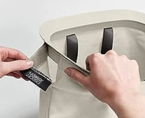 Laundry Hamper Separation Basket Ecru