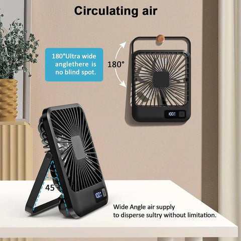 Small Desk Fan Portable