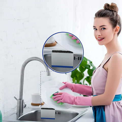 Jinylinving Kitchen Sink Squeegee Cleaner