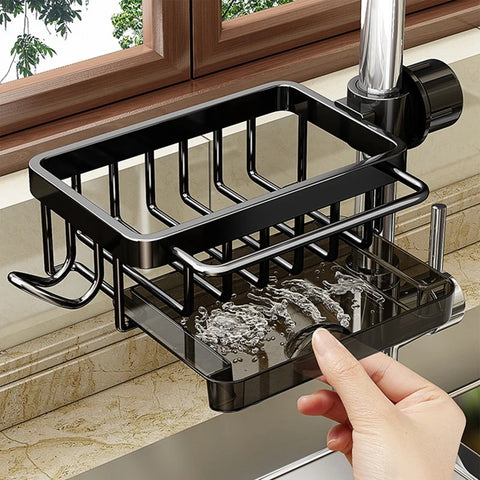 Jinyliving Sink Caddy Sponge Holder